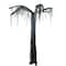 7.5ft. Black & Gray Spooky Standing Ghost Tree Halloween Decoration